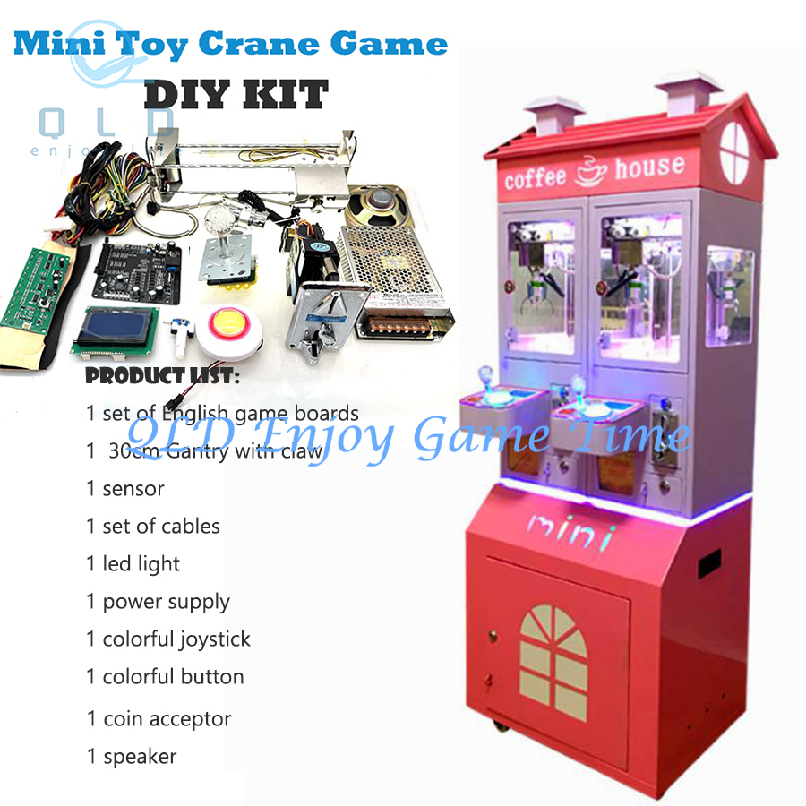 Arcade Card Vending Machine - 미니 스테인리스 스틸 갠트리 클로와 모터