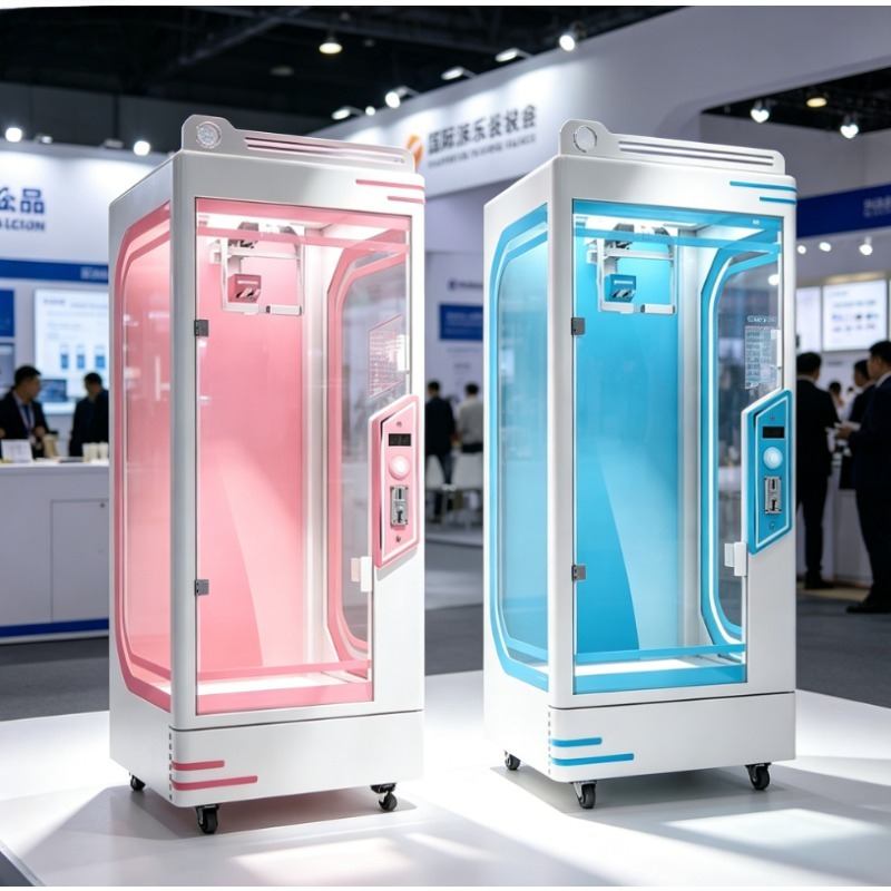 Arcade Toy Claw Vending Machine - 맞춤형 동전 투입식 핑크 데이트컷 경품