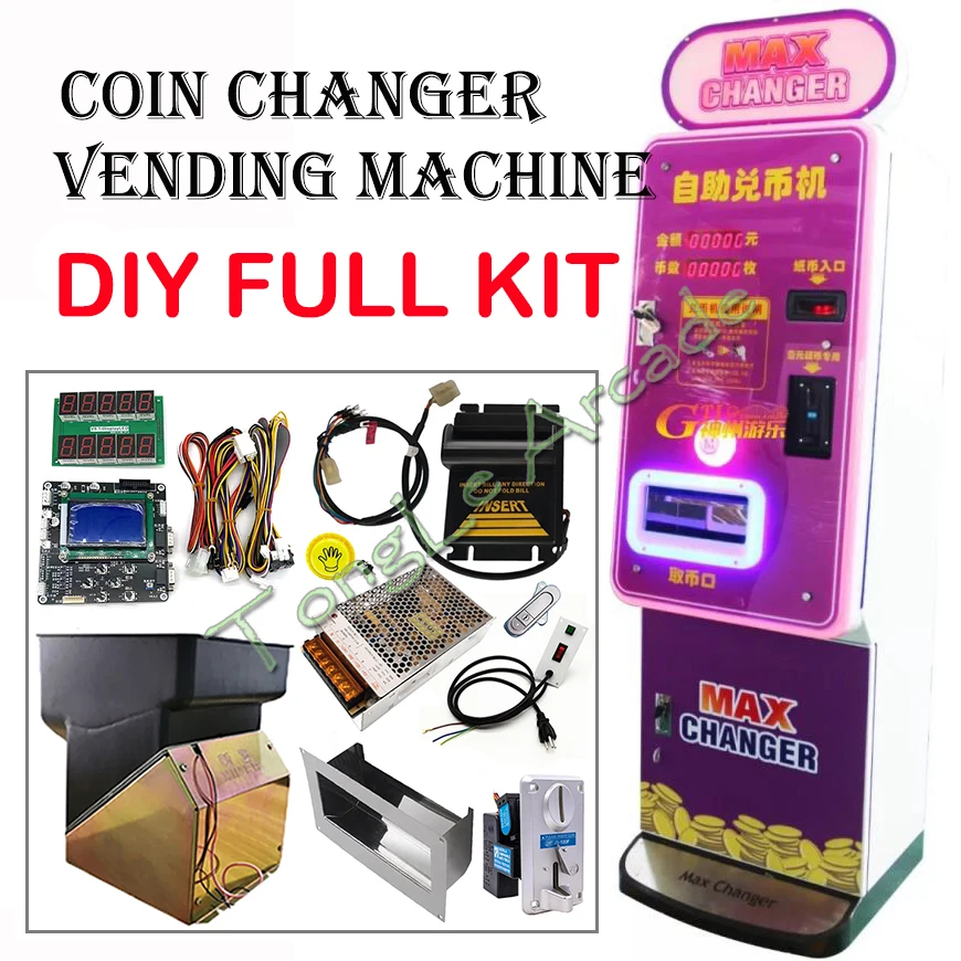 코인 체인저 DIY 키트 지폐 수납기 LCD 컨트롤 보 - Arcade Card Vending Machine 리뷰 및 가격
