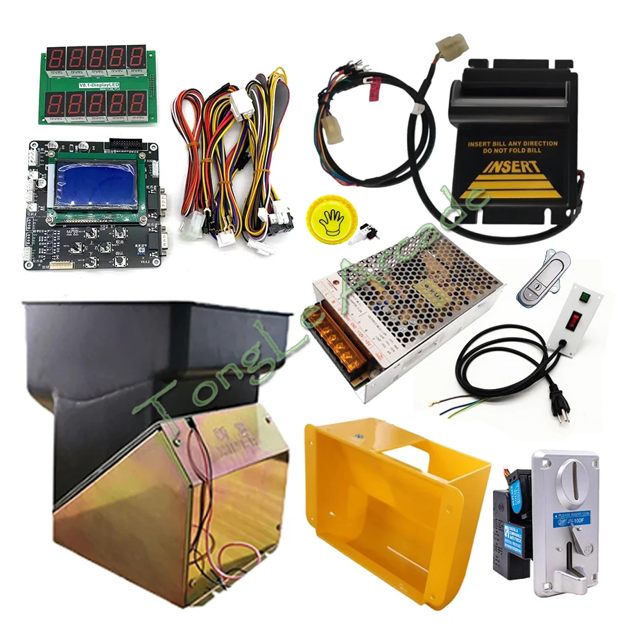 코인 체인저 DIY 키트 지폐 수납기 LCD 컨트롤 보 - Arcade Card Vending Machine 리뷰 및 가격