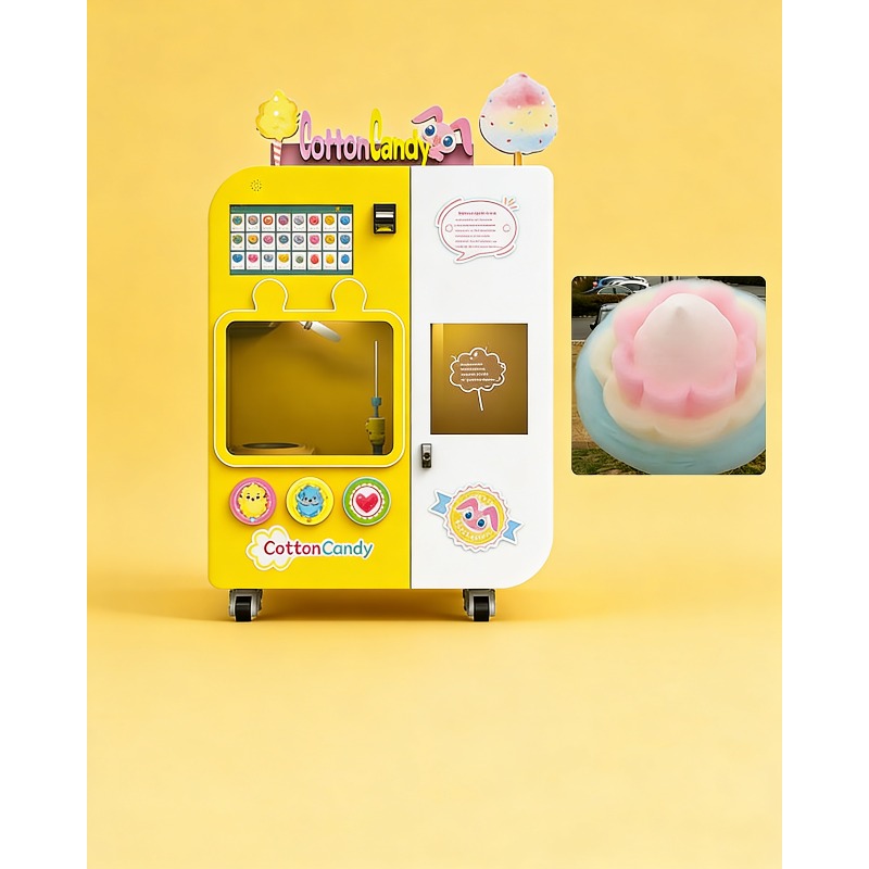 완전 자동 솜사탕 자판기(교환 시스템 포함) 상업용 4 - Arcade And Vending 리뷰 및 가격