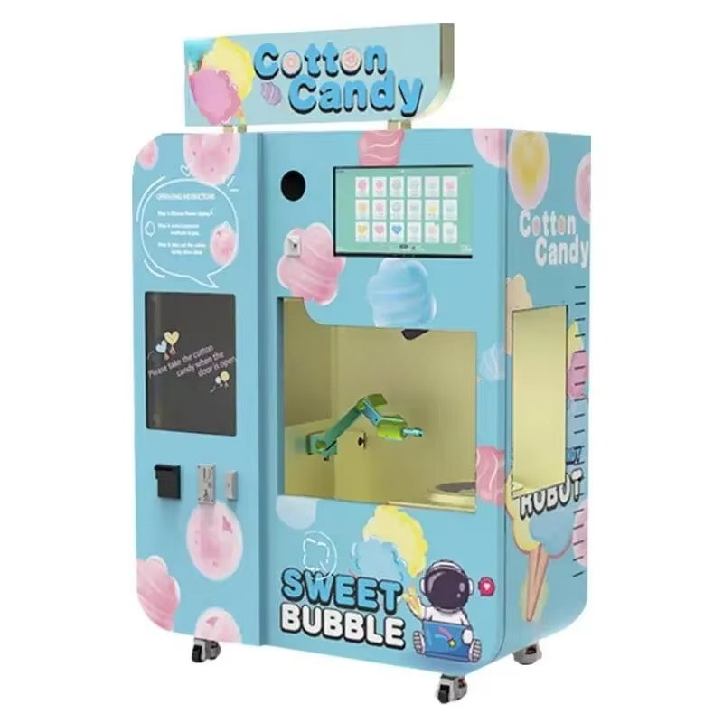 완전 자동 솜사탕 자판기(교환 시스템 포함) 상업용 4 - Arcade And Vending 리뷰 및 가격